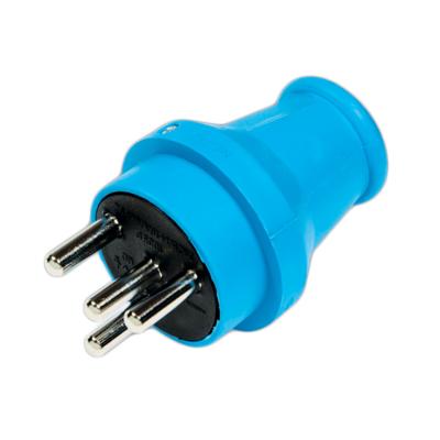 Trifaze Erkek Fiş Kauçuk Fiş 3p+N